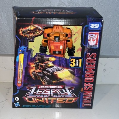 Transformers Legacy United Leader Class Triple Changer SANDSTORM 7.5'' Figure