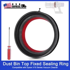 Dust Bin Top Fixed Sealing Ring for Dyson V10 SV12 Dust Bucket/Dirt Cup/Bin Part