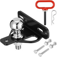 Heavy Duty Zero Turn Lawn Mower Trailer Hitch, 1/4" 6mm Thick Steel