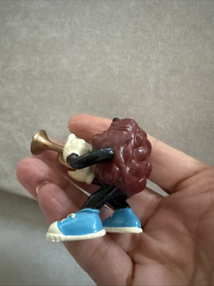 California Raisins Hardees Series #2 1988 Trumpy TruNote – Trumpet / Blue shoes - Image 3 of 4