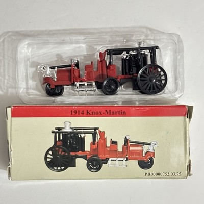 Reader's Digest 1914 Knox-Martin 1:64 Plastic Die Cast Fire Engine - New in Box