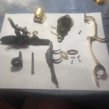 CVA Hawken Lock, Triggers, 15/16” Tang, brass Nose Cap, Trigger Guard