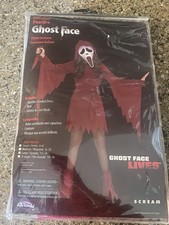 Fun World Crimson Glitter Ghost Face Child  s X-Large Costume Brand New