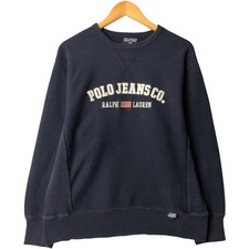Vintage 2000'S Ralph Lauren Polo Jeans Company logo sweatshirt size L men's