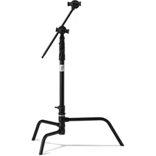 Kupo 20" Master C-Stand with Turtle Base Kit, Includes 2.5" Grip Head and 20" Gr