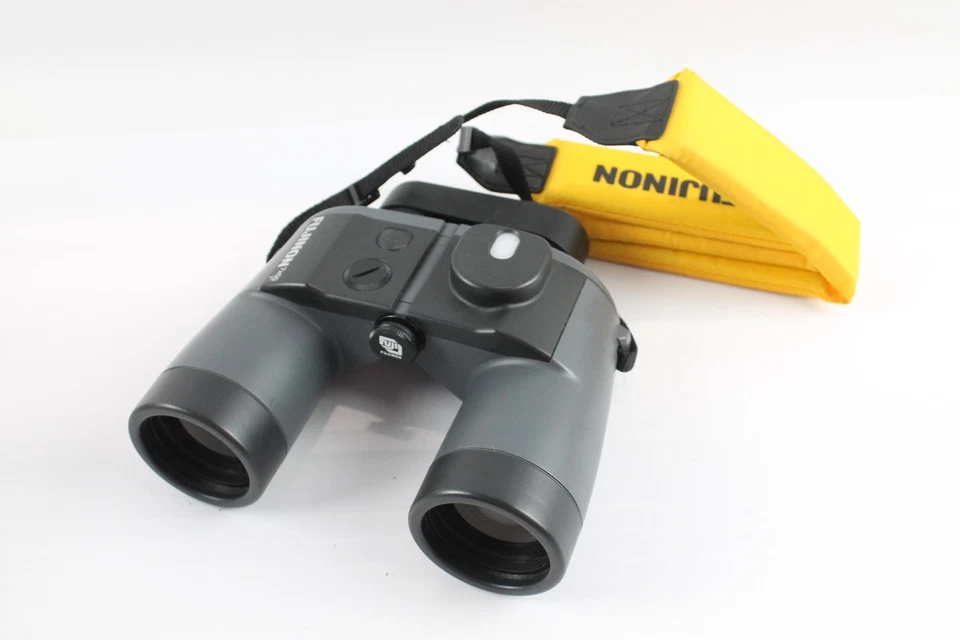Binocolo marino impermeabile Fujinon 7x50 funzionante con bussola e griglie - Immagine 2 di 4