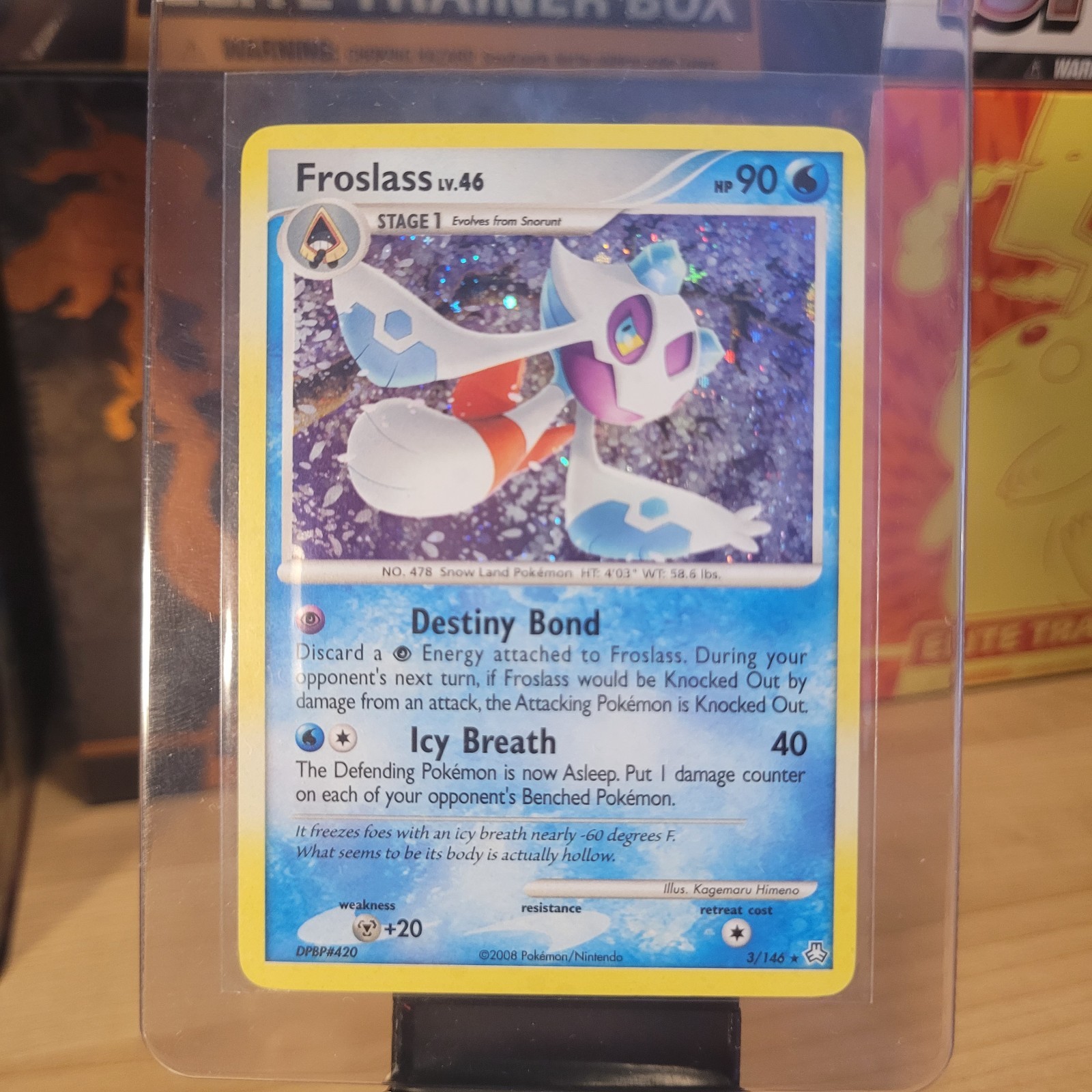 Pokemon Cards - Froslass 3/146 - Legends Awakened - Mint / NM Holo Rare
