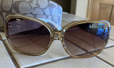 Coach ODESSA SAND S822 Sunglasses  Original Signature Hard Case 58-15 125