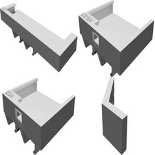 Supporto Telefono per Tapis Roulant Palestra Base Intercambiabile Stampa 3D