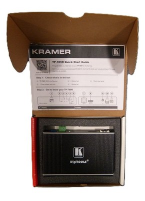 Kramer TP-789R 2-Way PoE Receiver with RS-232 and IR over Long-Reach HDBaseT