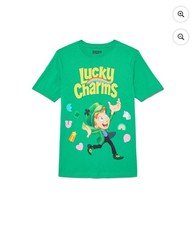 St. Patrick  s Day Boys'  Big Boys' Lucky Charms Graphic Tee, Size 6-7