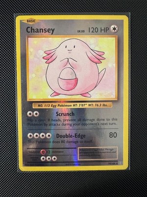 Chansey Reverse Holo Holo Rare XY - Evolutions 70/108 LP