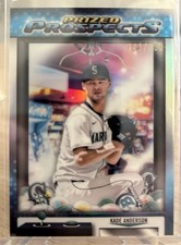 2025 Bowman Draft Kade Anderson Prized Prospects Refractor /250