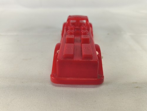 Vintage Hasbro Hard Plastic 4" Red Toy Truck - Picture 4 of 5