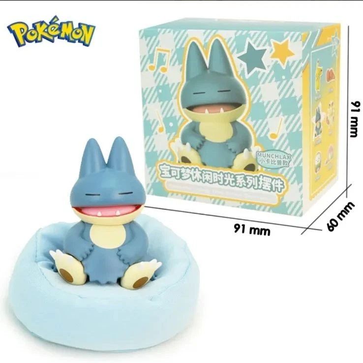 Juego de 6 Pokemon Sleep Figure Nap Overseas Only Complete Rare LangBowang Nuevo - Imagen 4 de 4