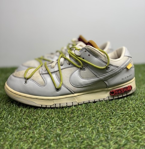 Größe 12 - Nike Dunk Low Off White "Lot" 8 Of 50 2021 | GUTER ZUSTAND!