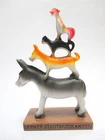 Bremen Town Musicians Poly Model Colourful 12 cm Germany Souvenir