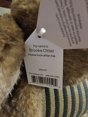 Jellycat Brooke Otter Plush l SKU BRK3OT 100 Authentic W/ Proof Of