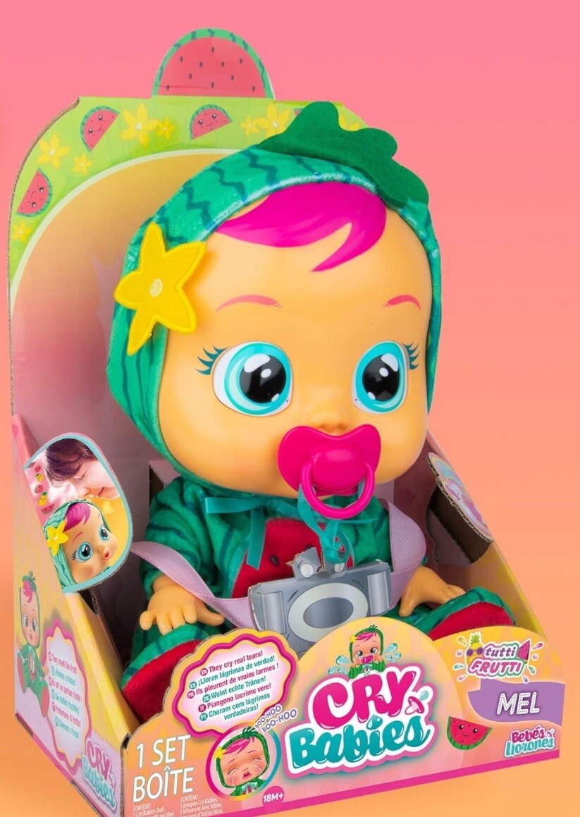 Bebes Llorones Cry Babies Mel Watermelon Fruitti Scented
