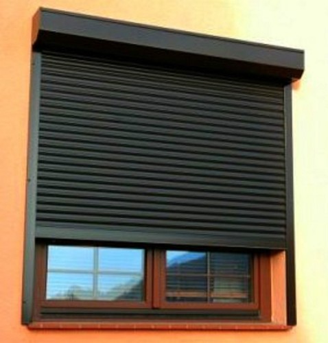 Made-to-measure manual aluminium roller shutter spring loaded mechanism - Picture 7 of 15