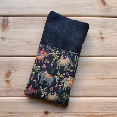 HANDYTASCHE HANDYKETTE handysocke STOFF HANDMADE Band FÜR SAMSUNG GALAXY S22 S21
