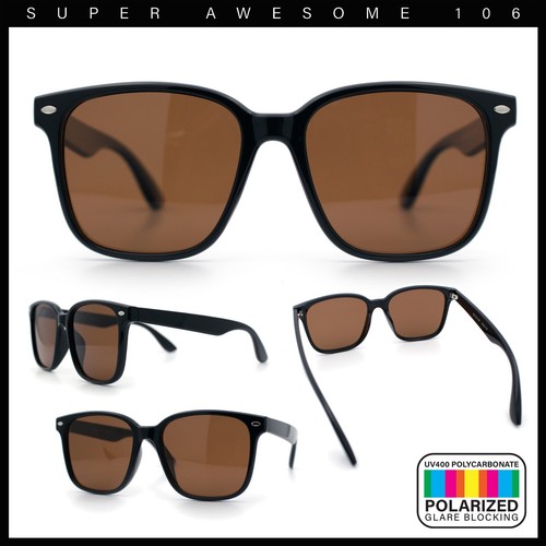 Klassische Retro stilvolle Hipster Mode übergroße Hornrand Kunststoff Sonnenbrille - Bild 21 von 38