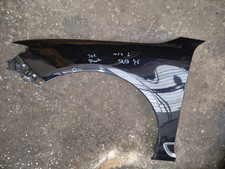 10-12 Saab 9-5 Front Passenger Left N/S Wing Fender Quarter Panel Jet Black 298