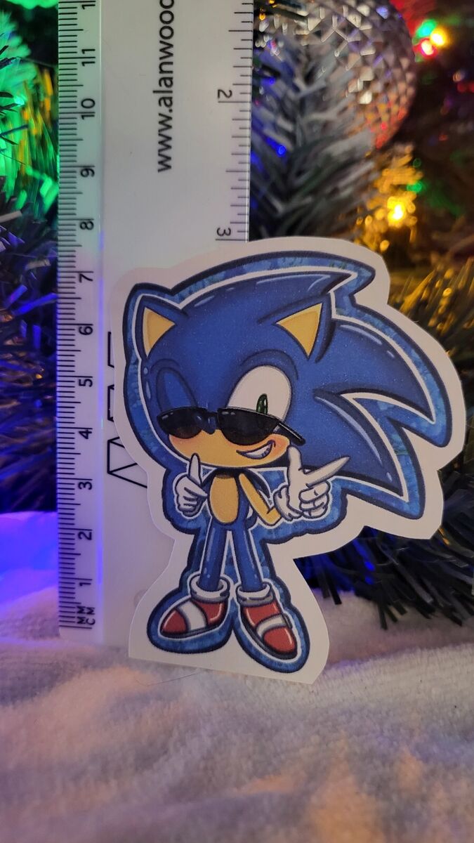 shadow x amy (shadamy) sonic the hedgehog sticker Sticker for