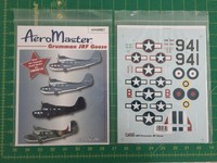 Grumann Jrf Goose Decals (large) Aeromaster -- An48801 1:48 Scale Grumann Jrf Goose Decals (large) Aeromaster -- An48801 1:48 Scale