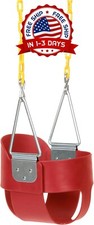 Columpios Para Ni os Ninos Tobogan Parques De Jard n Columpio Asiento Color Rojo