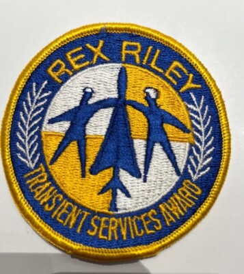 USAF REX RILEY, TRANSIENT SERVICES AWARD, PATCH | eBay