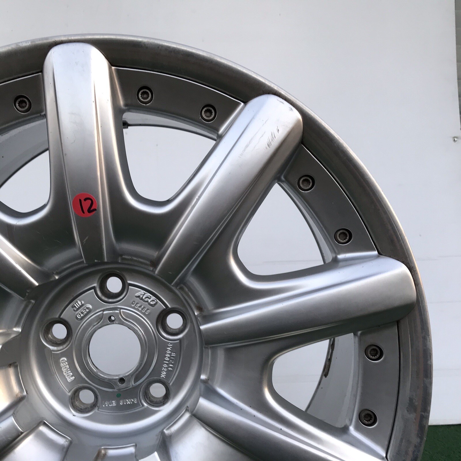 BENTLEY CONTINENTAL GT GTC FLYING SPUR 19" GENUINE FACTORY OEM SILVER WHEEL RIM
