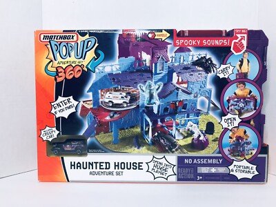 Matchbox Pop Up 360 Haunted House Adventure Set SEALED- NEW IN BOX