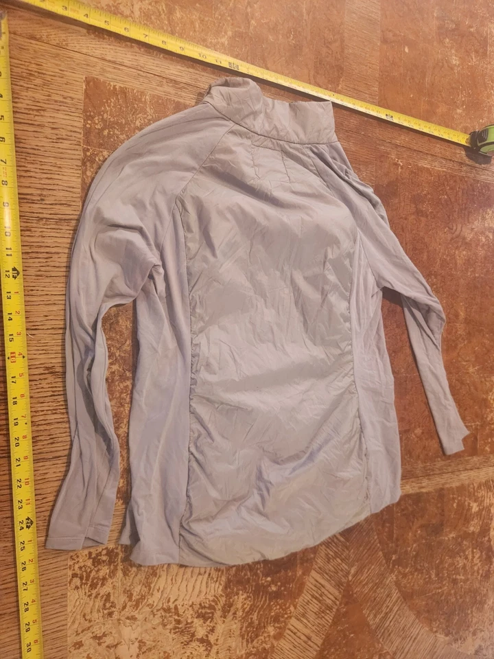 Kyodan Women's Medium Full Zip Athletic Long Sleeve Gray Jacket #S118 - Image 3 of 3