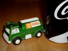 Tootsie Toy - SHELL GASOLINE FUEL TRUCK, DIE CAST METAL, 1970 yr., USA MADE