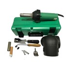 Professional 1600W Heat Gun Hot Air Blast Torch Plastic Welder Kit Welding Tool