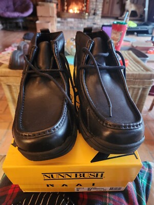 Nunn Bush NXXT Ankle Boots NUNN BUSH NXXT Wyatt Leather Ankle Boots Shoes SZ 9M Men main image 2