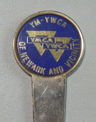 Vintage Advertising Metal Letter Opener YM-YWCA YMCA of Newark and Vicinity NJ
