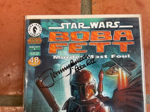 Star Wars: BOBA FETT Murder Most Foul #3 Signd, #1323, Sealed w/ Certificate - Picture 2 of 4