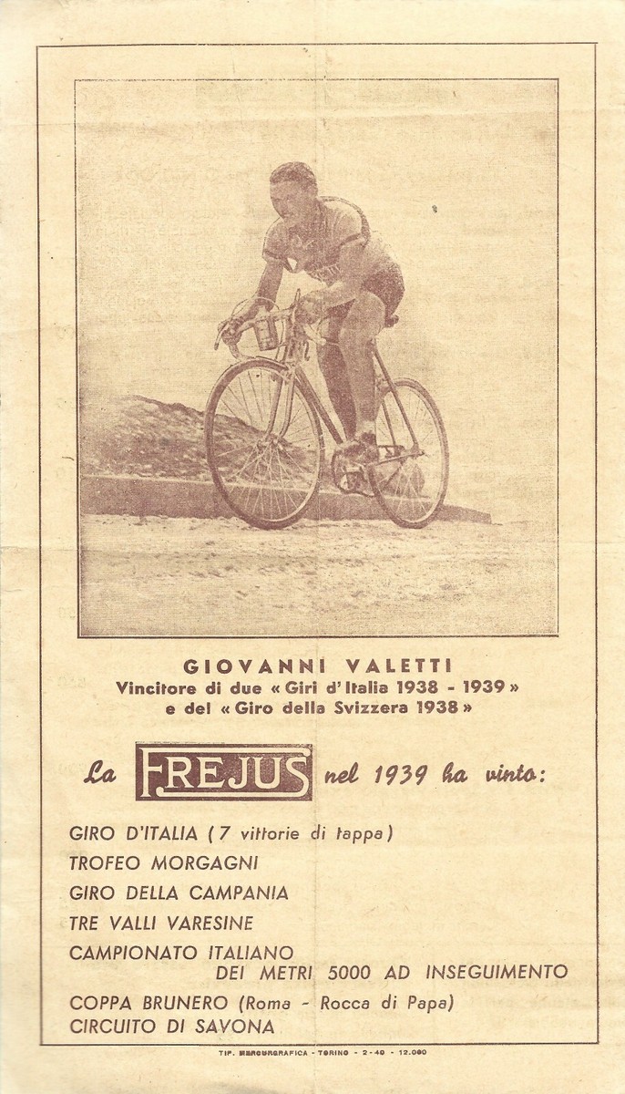 Frejus Rola Cicli Ghelfi Listino Prezzi 