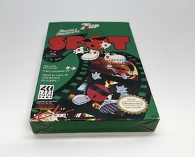 Spot The Video Game 7 Up Arcadia Nintendo NES Complete, CIB, USA 1990