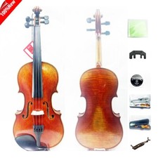  Capriana Gagliano Violin Outfit 4/4-1/2 VN401S-R Silence Pack Set Up In U.S.A