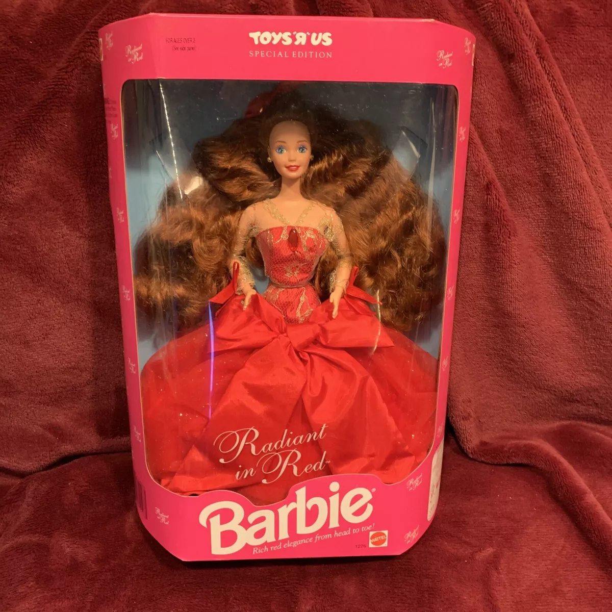 New In Box Radiant in Red Barbie Doll Toys R Us Special Edition