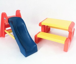 little tikes orange and blue slide