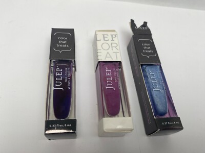 Julep Nail Polish Lot Of 3 Bottles (0.27 Oz) Camilla Bombshell Tali It Girl Jule