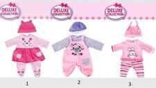 Puppenkleidung Bayer Deluxe Collection Puppengröße 33-38 cm - sortiert - NEU