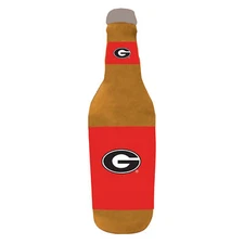 All Star Dogs UGA Georgia College Football Brew Bottle Dog Toy