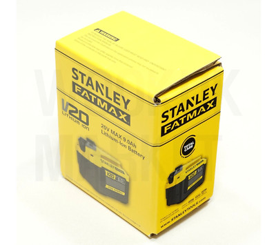 Genuine Stanley SB209 20V 9AH FATMAX lithium ion battery