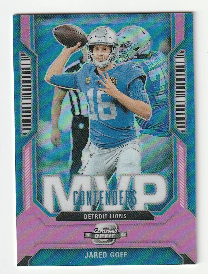 2023 Panini Contenders Optic Jared Goff #MVP-3