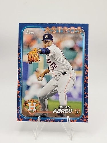 2024 Topps Serie 2 - Team Color Border #438 Bryan Abreu - Imagen 2 de 3